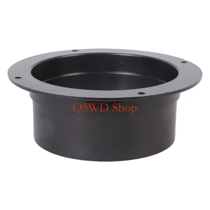Q5WD Pack of 2 Plastic Duct  Flanges ABS 3 Inch  Flange Easy installs   for Dryer Ventilation System