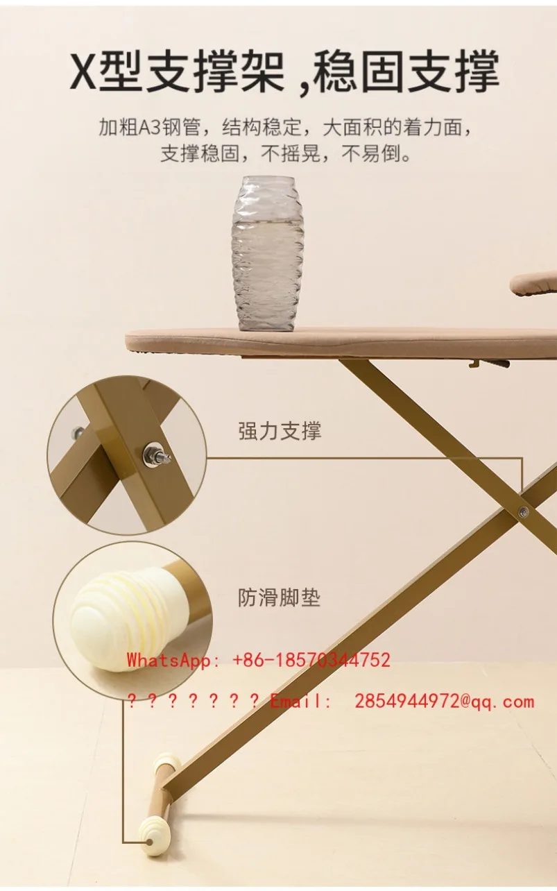 Ironing Board, Large Folding Telescopic Pad, Ironing Table, in Stock, Fast Delivery view 5