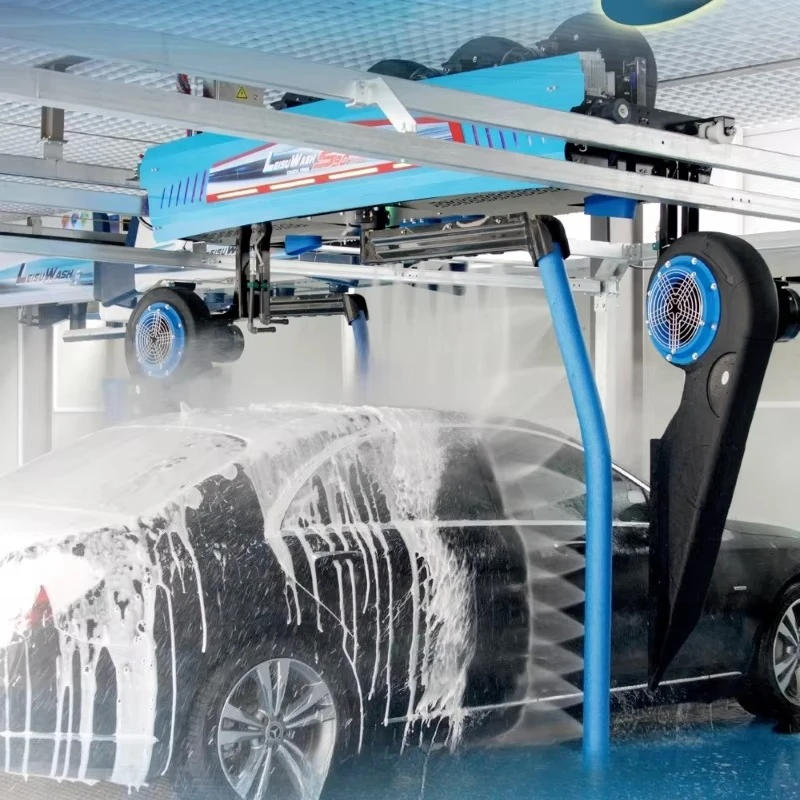 Professional Grade Automatic Touchless 360 Car Wash Equipment with Advanced Sensor Guidance and Drying Module