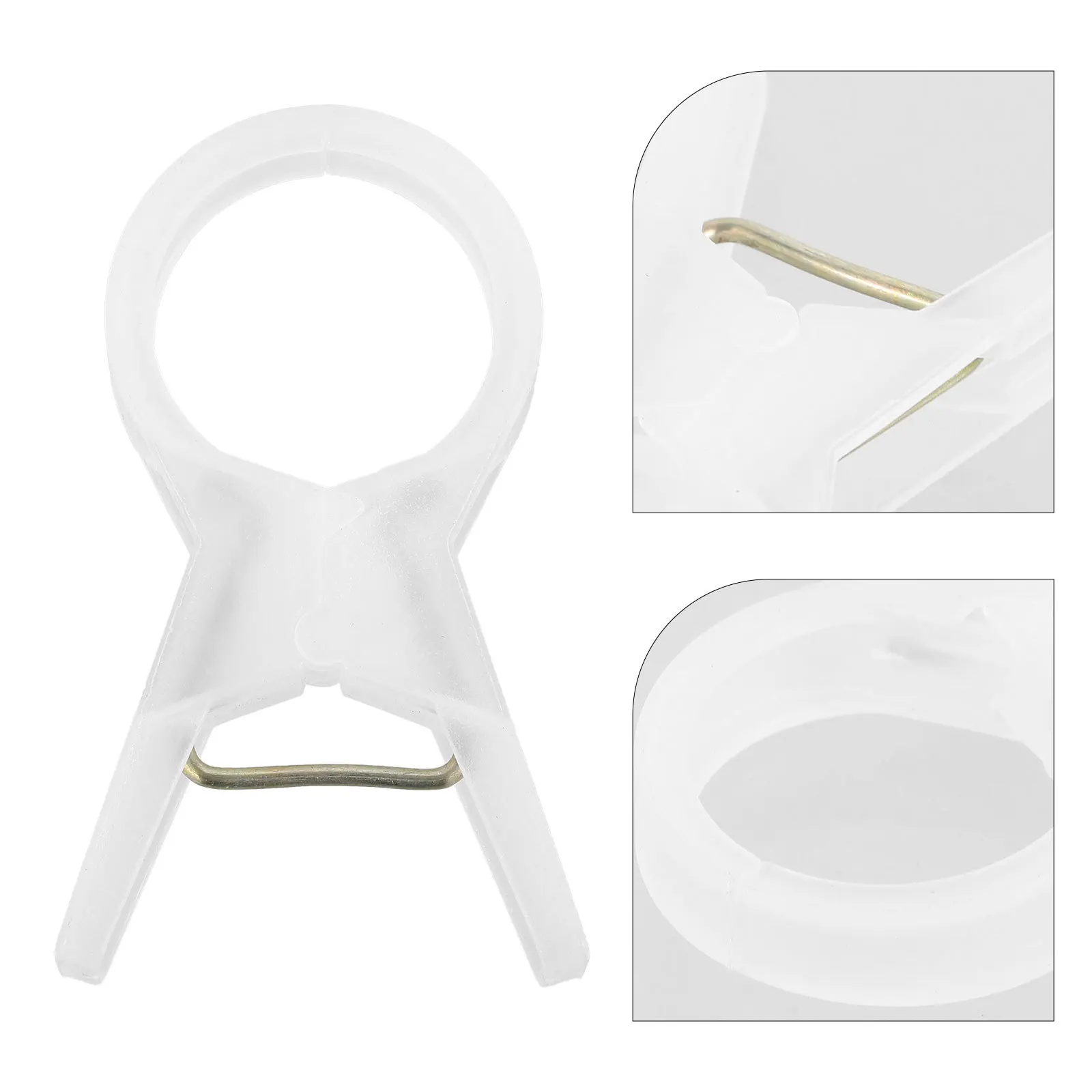 

100pcs Tomato Vine Clips Plastic Plant Clamps Small Vegetable Vine Clamps Flower Support Clips Garden Supplies Plant Stem