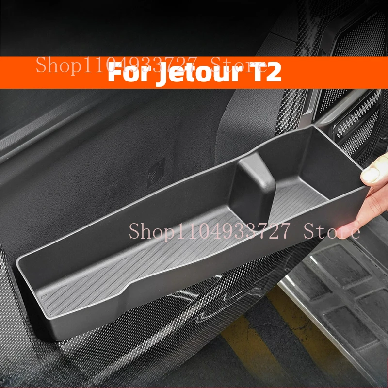 

Для Jetour T2 Traveler 2023 2024 2025 ящик для хранения боковой двери передняя и задняя дверная ручка органайзер для уборки автомобильных аксессуаров