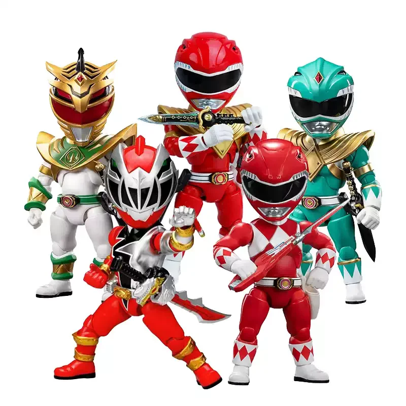 

Экшн-фигурка «Power Ranger Red Ranger» из серии Q от Hasbro, мультяшный коллекционный подарок, детские игрушки на Хэллоуин