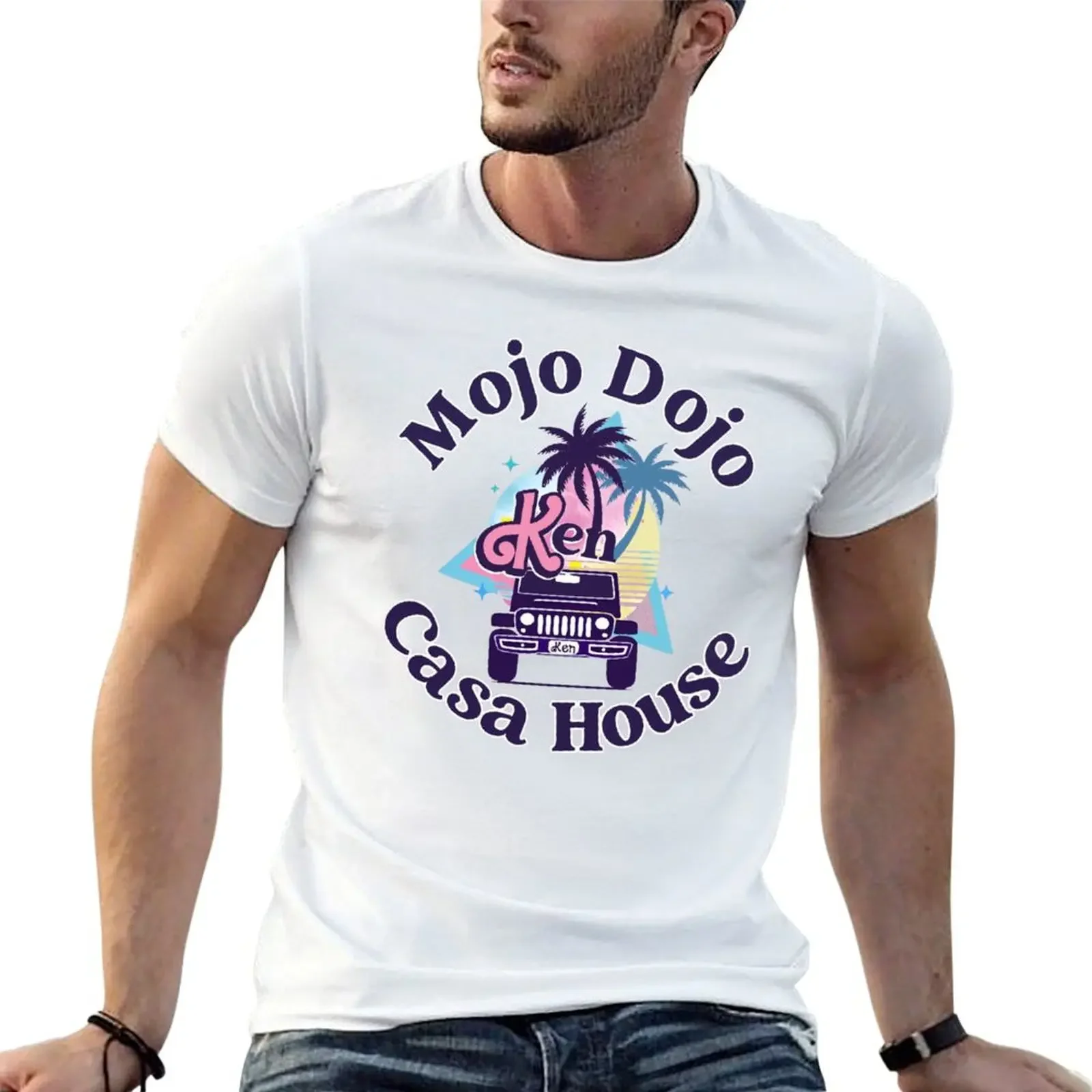 

Mojo Dojo Casa House T-Shirt essential t shirt street wear rapper graphic tees oversizeds mens big and tall t shirts