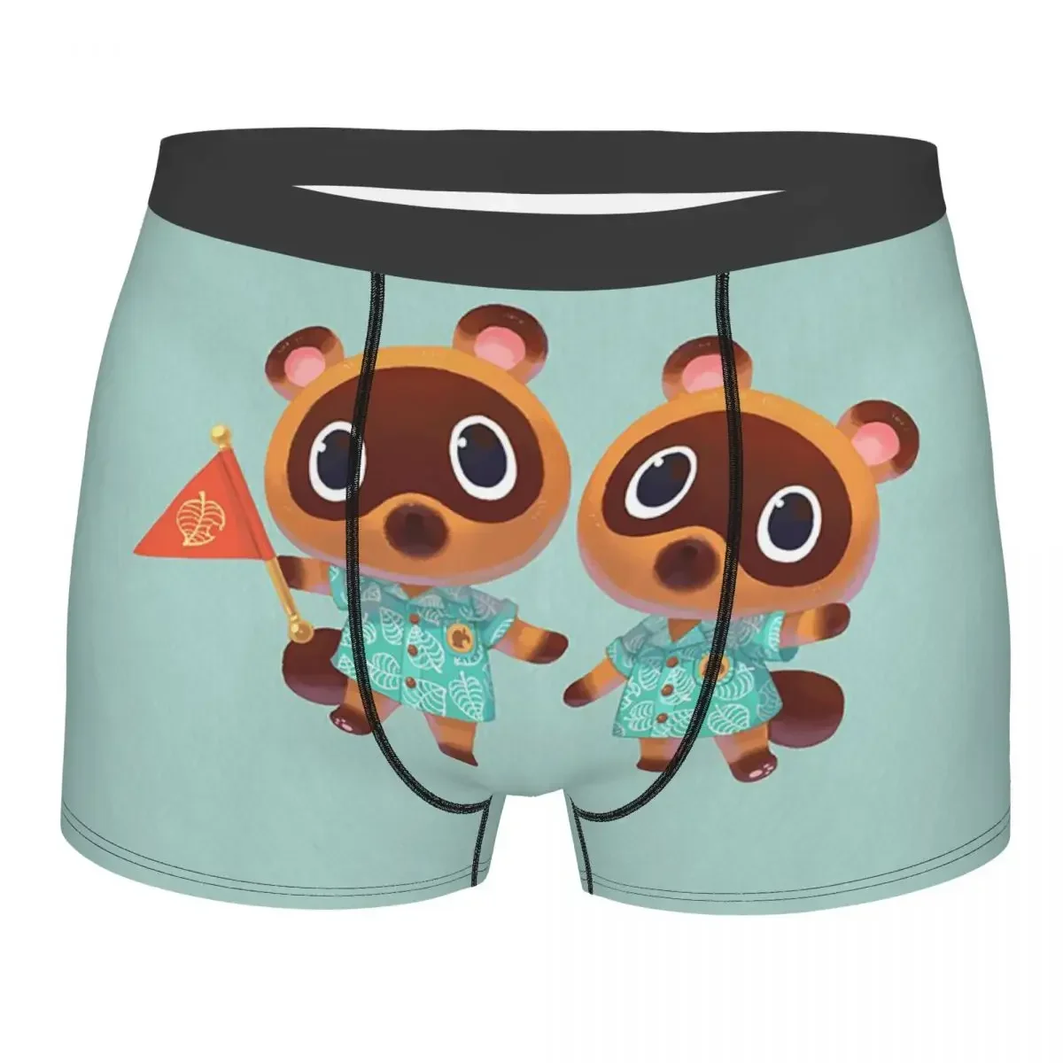 Animal Crossing: New Horizons MatchaNook Underpants Cotton Panties Man Underwear Ventilate Shorts Boxer Briefs