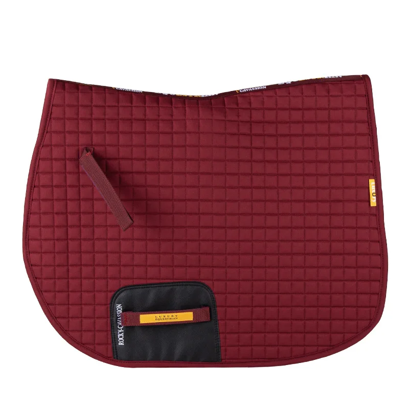 Cavassion Saddle Pad Sweat Shock Absorber Pad Saddle Horse Riding Supplies