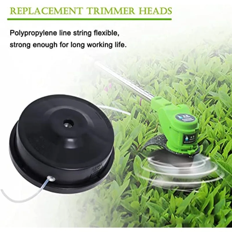 

Household Mower Head Universal Mower Replacement Head Mower Garden Electric Tool Accessories Non Detachable Automatic Rope Mower