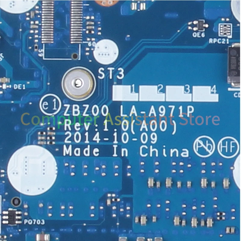 Dla Dell szerokość geograficzna 7250 E7250 Laptop płyta główna LA-A971P 0 tphc4 0 g9cnk 0 nk44r I3-5010U I5-5300U i7-5600U notebooka