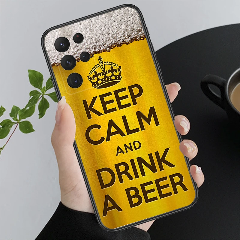 

Summer Beer Funda Phone Case For Samsung Galaxy S25 S24 S23 S22 S21 Ultra S24 S23 S22 S21 S25 Plus S24 S20 FE