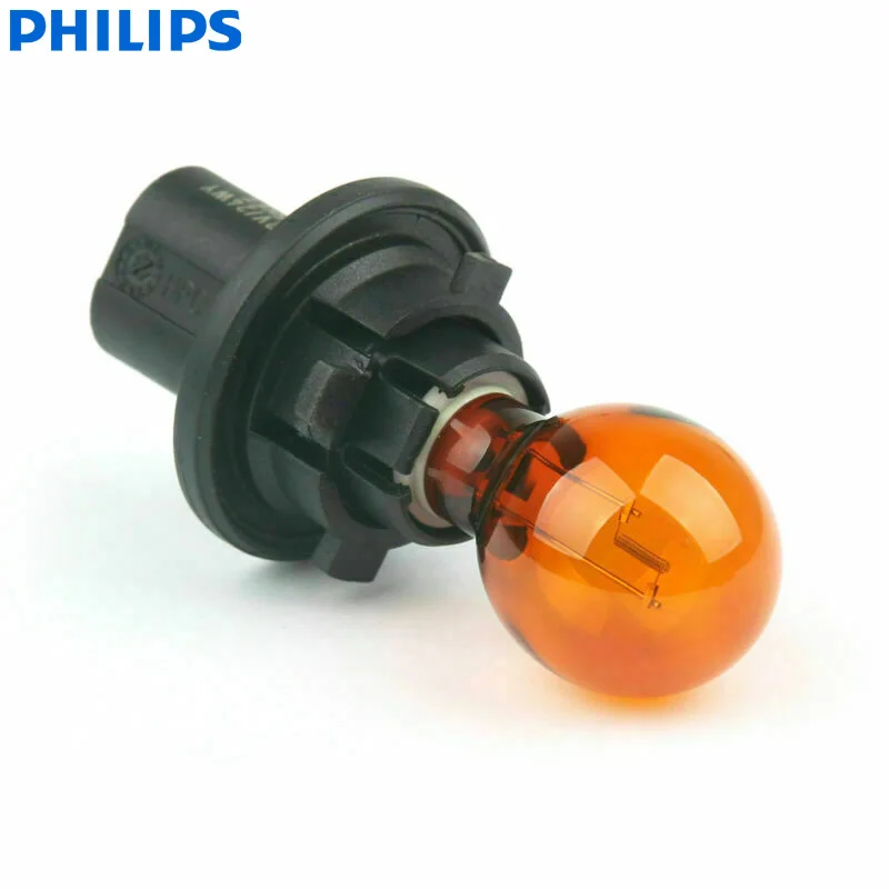 

Philips Halogen HPC24WY 12272NA 12V 24W Pu20d-6 Original HiPerClick Car Turn Signal Bulb 2200K Amber Lamp SPH24WY 12272NAC1