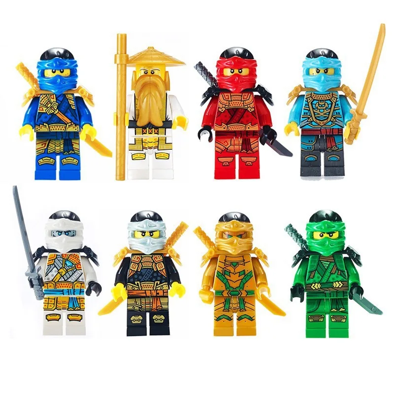 Hete anime ninja-personages, humanoïde poppen, speelgoed, kinderspeelgoed, verjaardagscadeaus, stripfiguren, ninja-motorhelden.