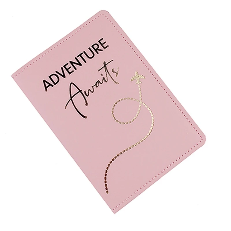 Fashionable Lover Couple Passport Cover Gift for Travelers Credit Card Holder