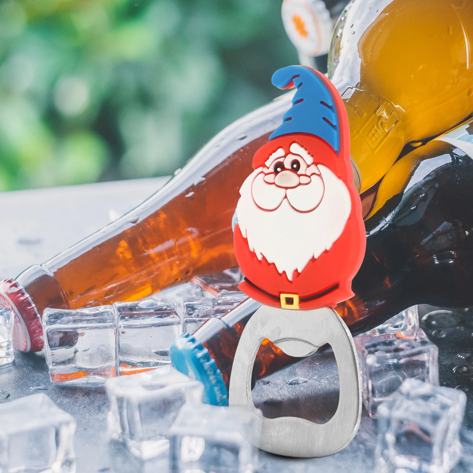 

5 PCS Christmas Bottle Starter Wine Opener Beer for Wedding Party Santa Openers