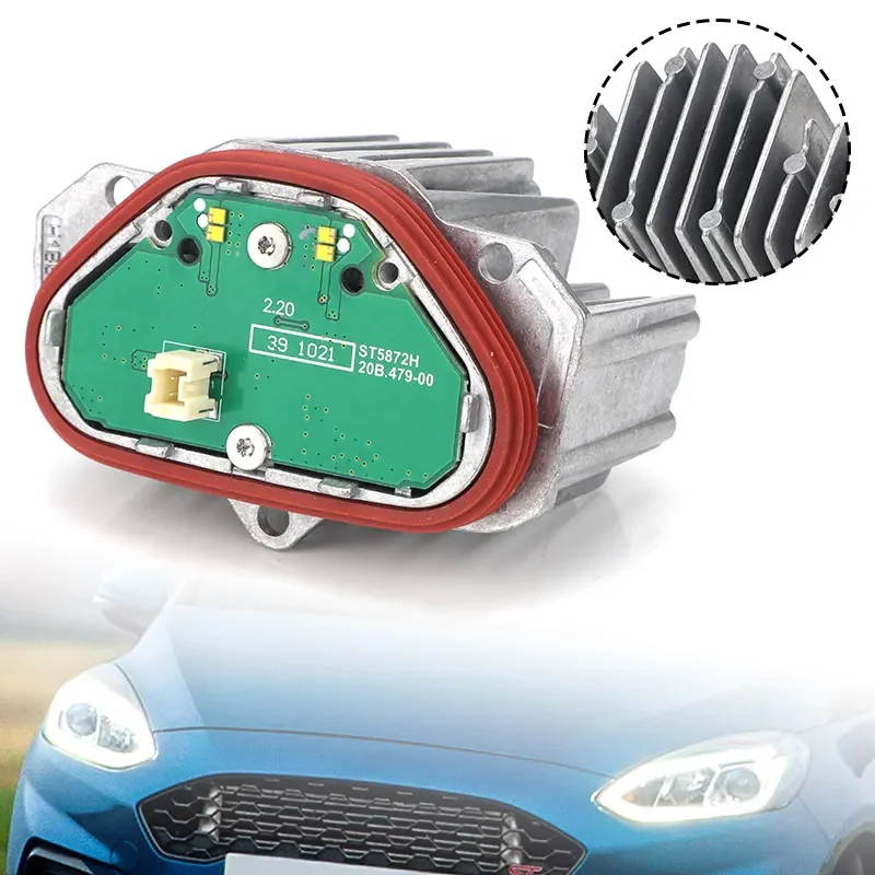 

Блок модуля дневных ходовых огней для Ford Fords, светодиодный модуль 208479-00 H1BB13D278AC H1BB-13D278-AC