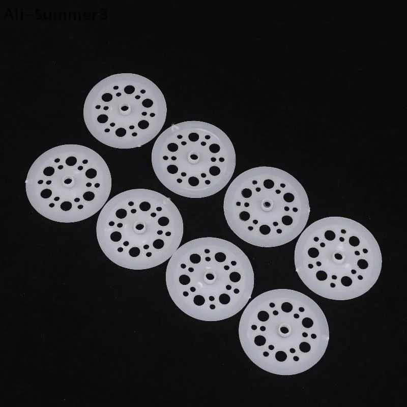 50/100 قطعة 45 مللي متر البلاستيك غسالات مسطحة تحميل نشر البولي بروبلين غسالة ل مسامير تحديد لوحات العزل