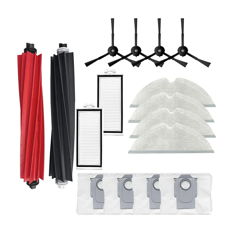 KEOL-16-teiliges Ersatzteil-Zubehör-Set für Roborock Q8 Max+/Q8 Max Plus/Q5 Pro+/Q5 Pro Staubsauger