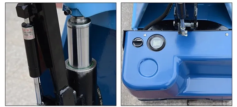 Horquilla de tijera para camión, elevación eléctrica de alta elevación, carretilla elevadora hidráulica Manual, inducción fotoeléctrica de paleta