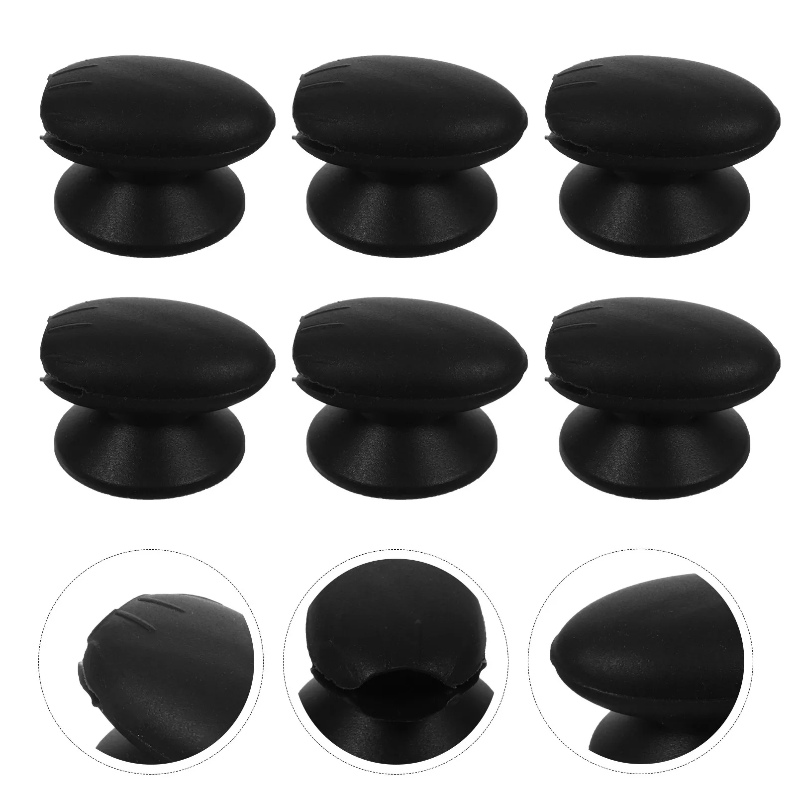 Silicone Lip Brush Covers 9 Pack Reusable Protective Sleeves Universal Fit Easy Clean Travel Friendly