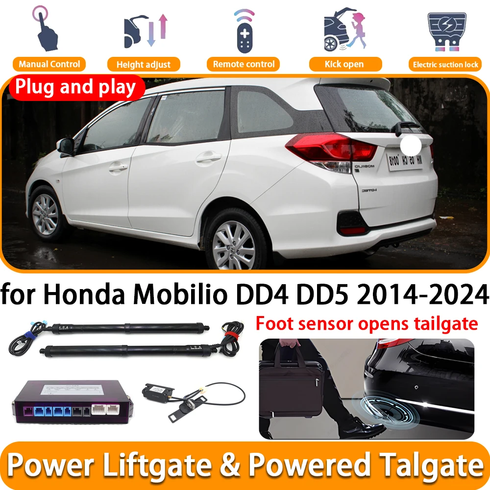 Para Honda Mobilio DD4 DD5 2014-2024 OEM, sistema eléctrico automático de puerta trasera, Kit de elevación de maletero Plug and Play