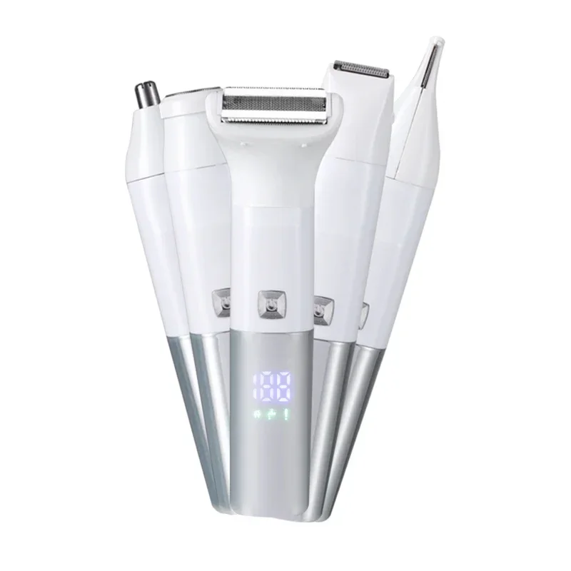 

Multi-function electric lady shaver unisex armpit hair leg hair epilator USB electric shaver private hair clippers