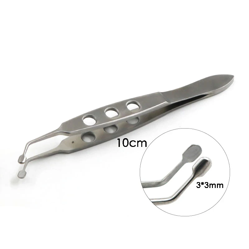 Meibomian gland massage forceps for eyelid rotation surgery, meibomian gland blockage unblocking, physical therapy, and fat clip