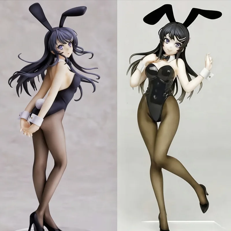 Rascal Does Not Dream of Bunny Girl Senpai Mai Sakurajima 23/25cm PVC Action Figure Desktop Decor Collectible Gift