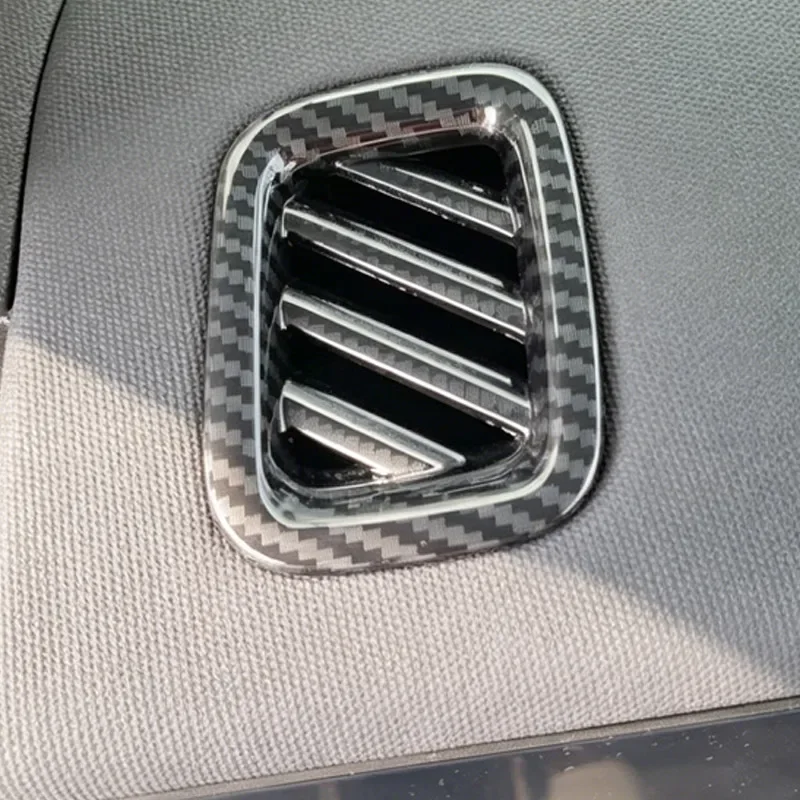 For Front Panel Air Outlet Decor Cover Interior Chrome Modified Accessories Fit For Chery Jaecoo J5 EV