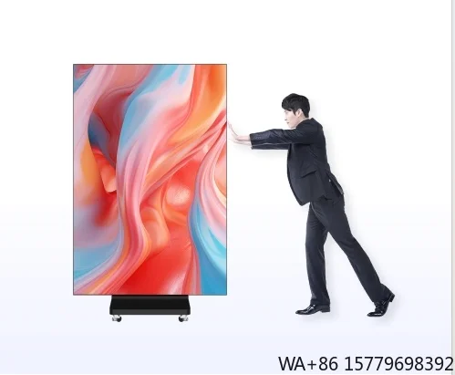 Guide Visual Portable Removable Three-Folding LED Advertising Display Screen HDR10+ 600cd Brightness Multi-Scene P2 Model