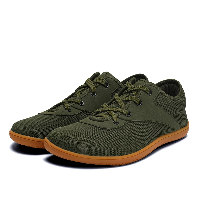 Zapatillas de deporte minimalistas anchas para hombre y mujer, zapatos minimalistas para caminar, suela de gota cero, relajación óptima