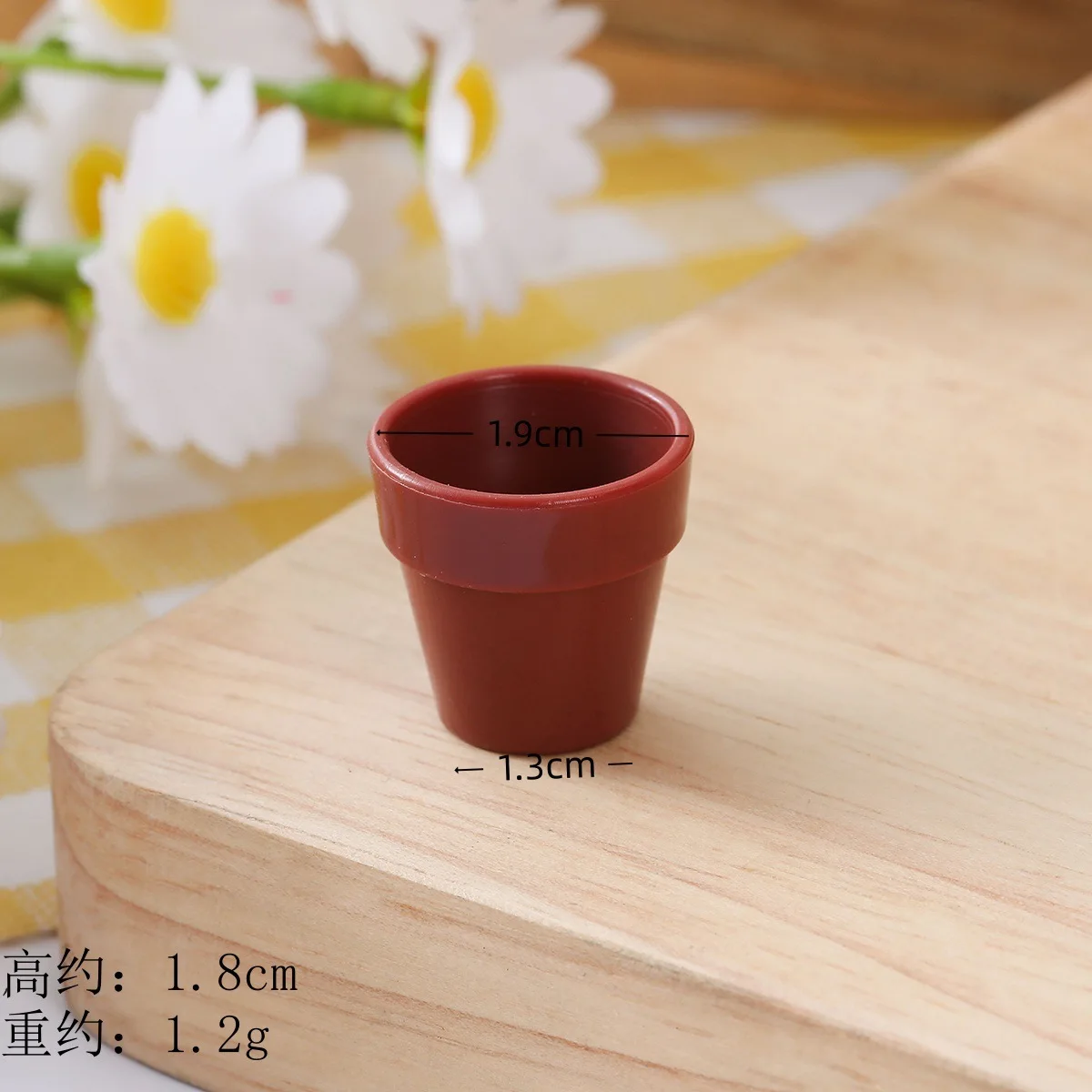 Miniatuur Bloem Hars Potten Klei Planter Terracotta Poppenhuis Accessoires Fairy Tuin Potten Mini Bloempotten Plantenbakken 10 stk/partij