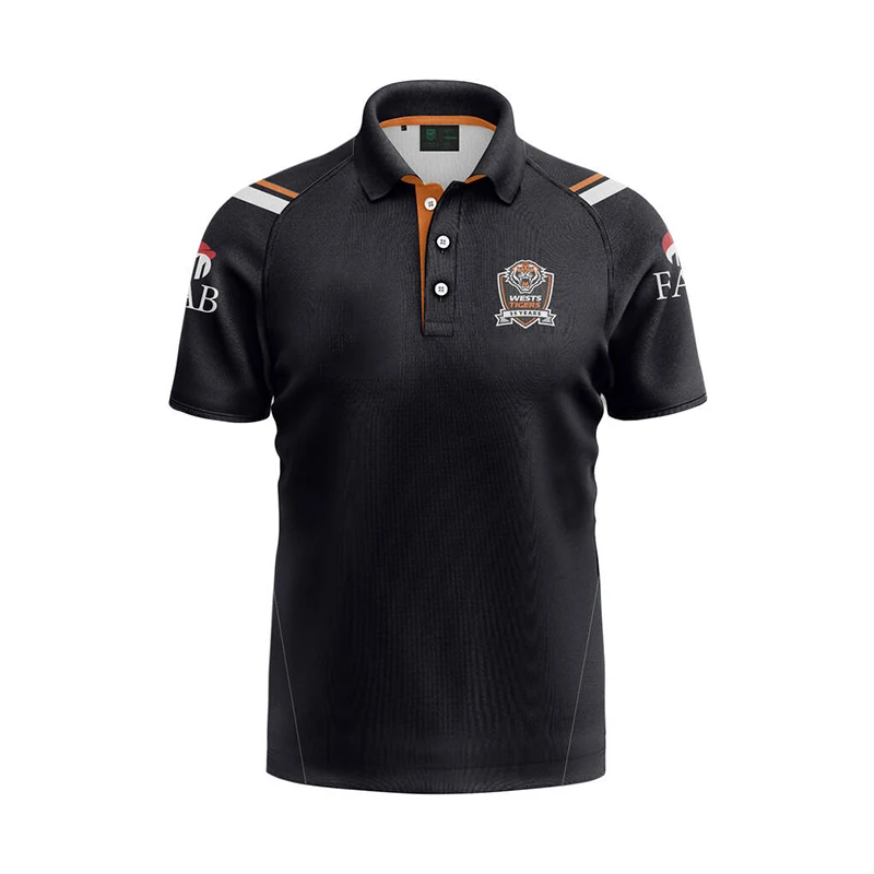 2024 West Tigers NRL Men's Media Home and Away Rugby Jersey (Custom name and number )