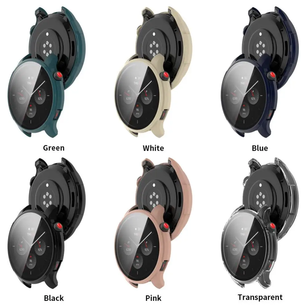 Soft Edge Shell Frame Case Protective Cover Smart Accessories For Amazfit Gtr4/amazfit Gtr4 Watch Protective Case Soft Tpu