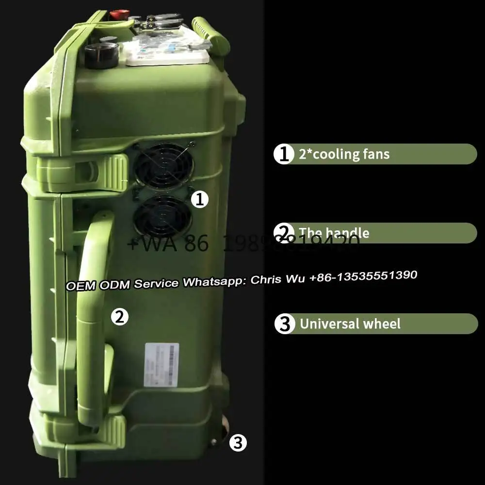 Solar Energy Generator 5000W 10KW Peak Portable Power Station for Outdoor Camping Power Outage