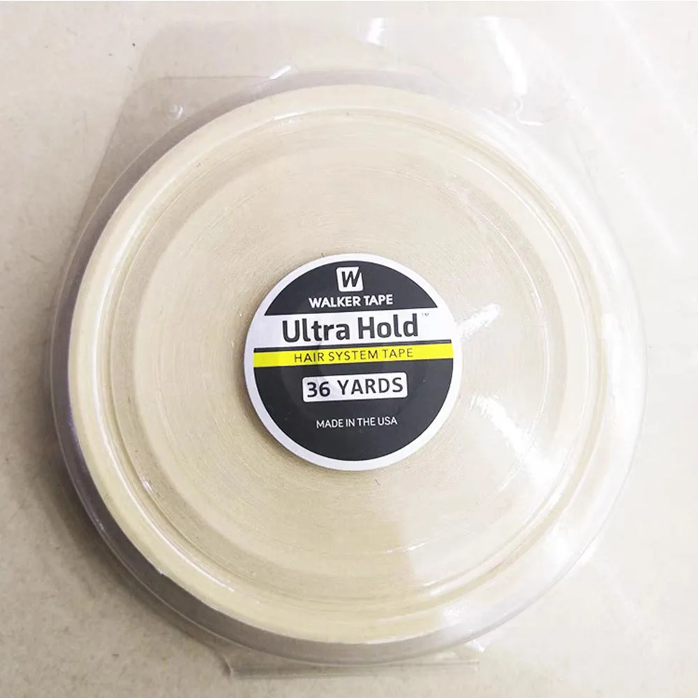 1 Rotolo di Nastro Adesivo Ultra Hold Walker da 36 Yard, Biadesivo per Parrucche, Toupet ed Extension