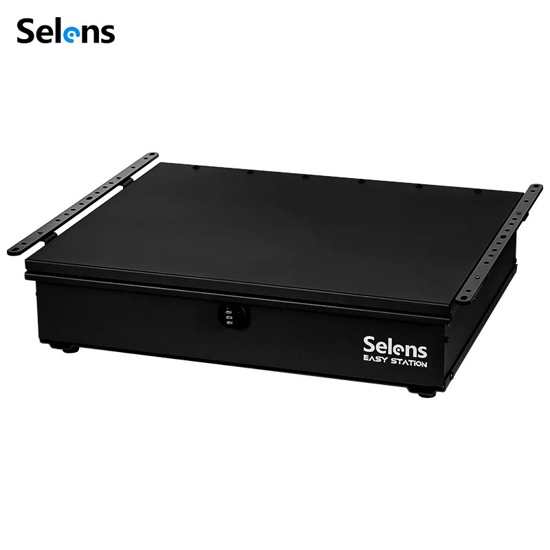 

Selens Iron Lockable Drawer-3-Digit Variable Combo , Cushioned Closing, Non-Slip Pad, for Selens Film Director Cart Workstation