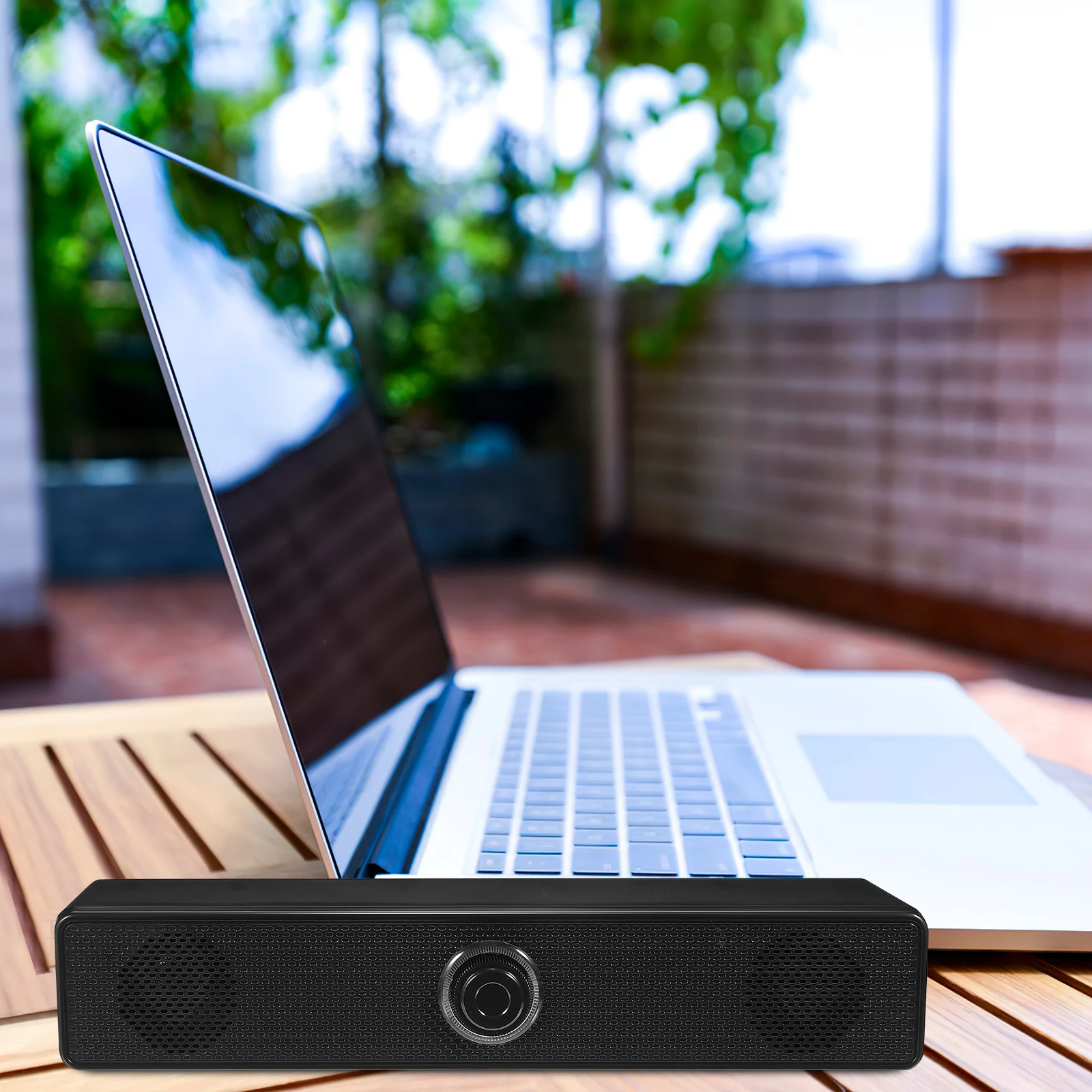 

Soundbar Speaker Wired Compact Desktop Usb Powered Small Soundbar With Subwoofer For Computer Tablet System