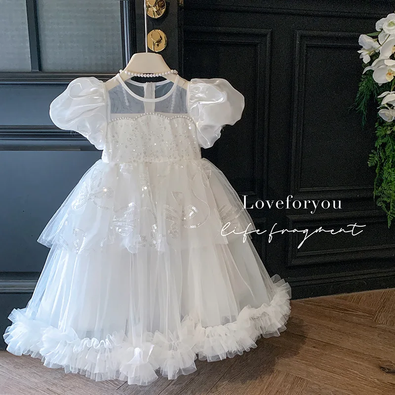 New style toddler girls Sweet summer dress girls dresses children clothing cute fashion 2