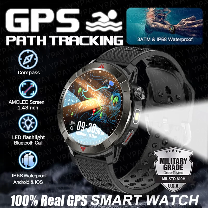 For HUAWEI New GPS Smart Watch 1.43