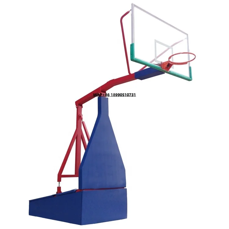 

LDK Sports Equipment Height Adjustable In-ground Basketball Hoop School Outdoor Children Basketball Hoops for Sale