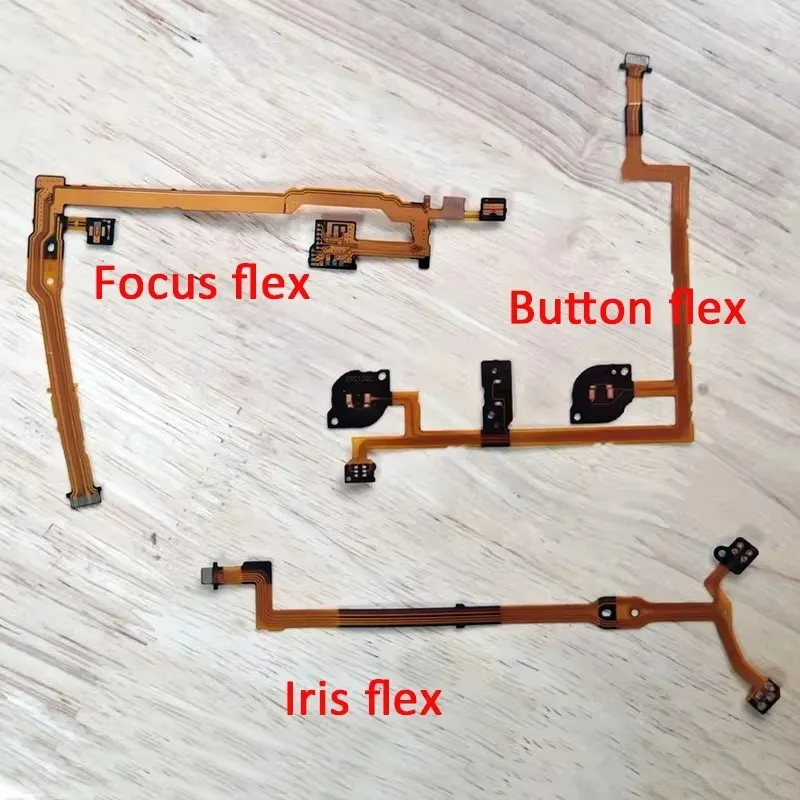 New 1set  (button + Iris + focus ) flex cable repair parts For Sigma 24-70mm F2.8 DG DN II Art Lens (E-Mount)