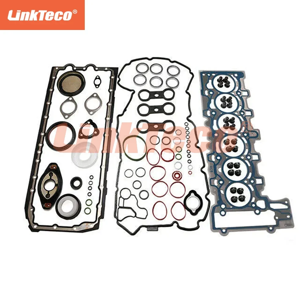 Full Gasket Set Engine Bearing Piston For BMW E60 E61 E83 E85 E91 E92 323i 323Xi 325Xi 523i 525i X3 Z4 N52B25 2.5L GAS 05-13