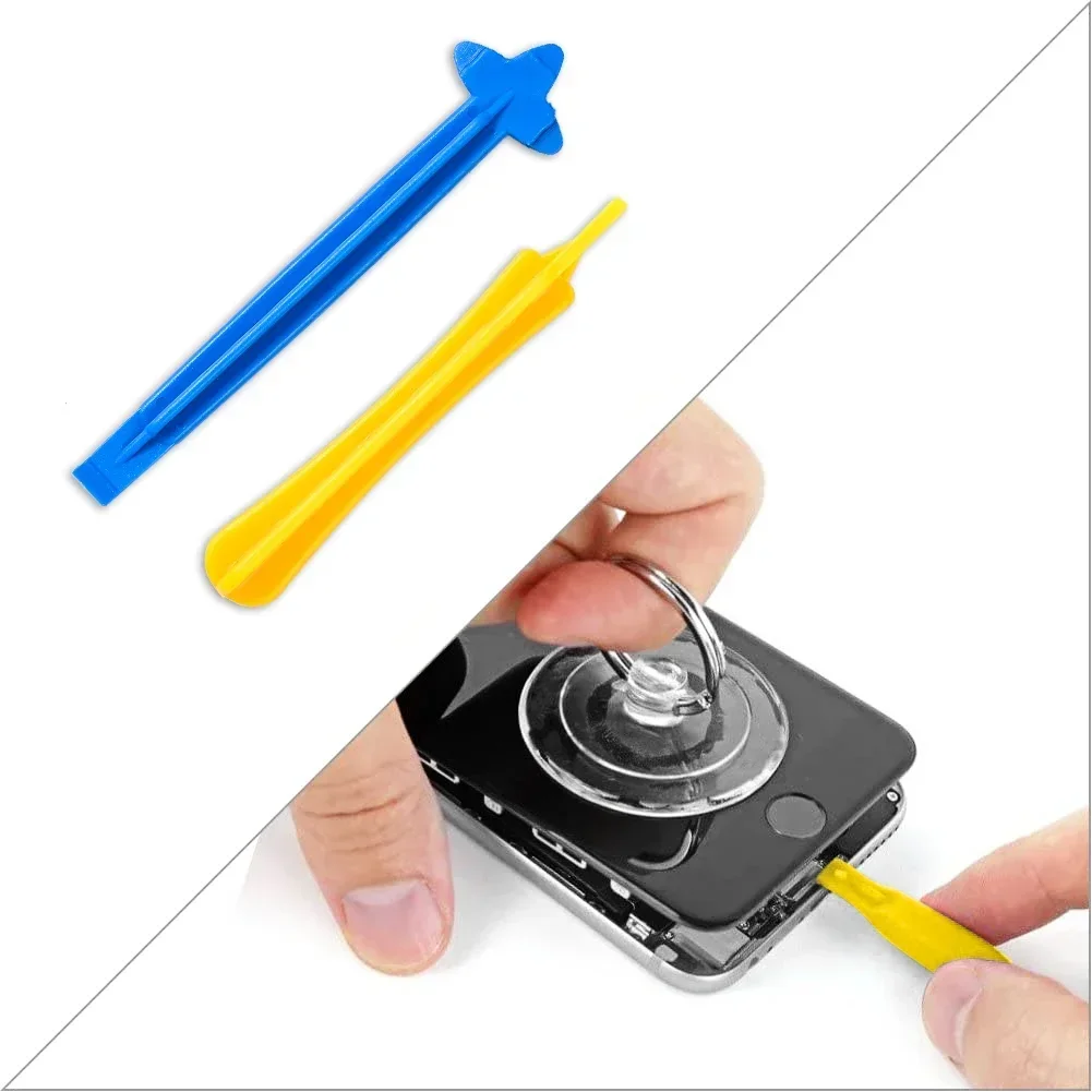 12Pcs Phone Opening Tools Dual Ends Spudger Crowbar Pry Computer Repair Disassemble Tool Plastic DIY Hand Tools