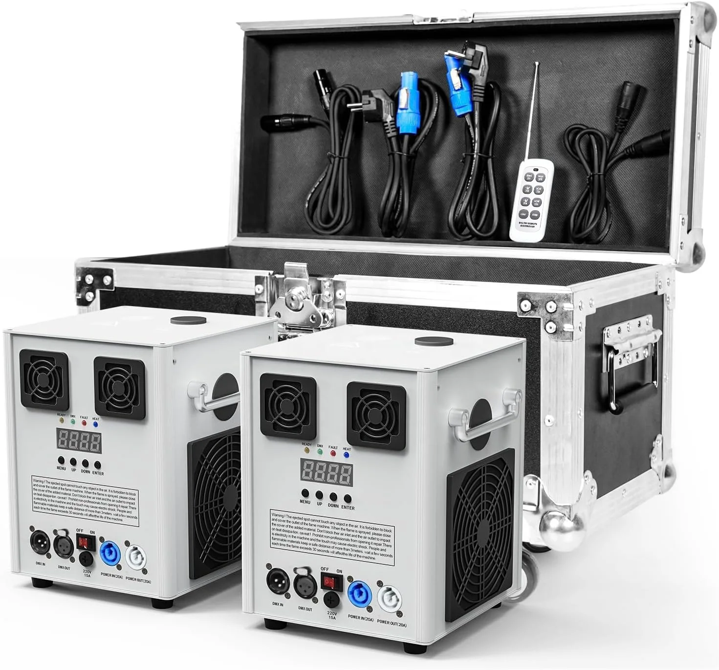Wedding  Machine DMX512 Remote Control Stage Effect Firework Machine With Flight case