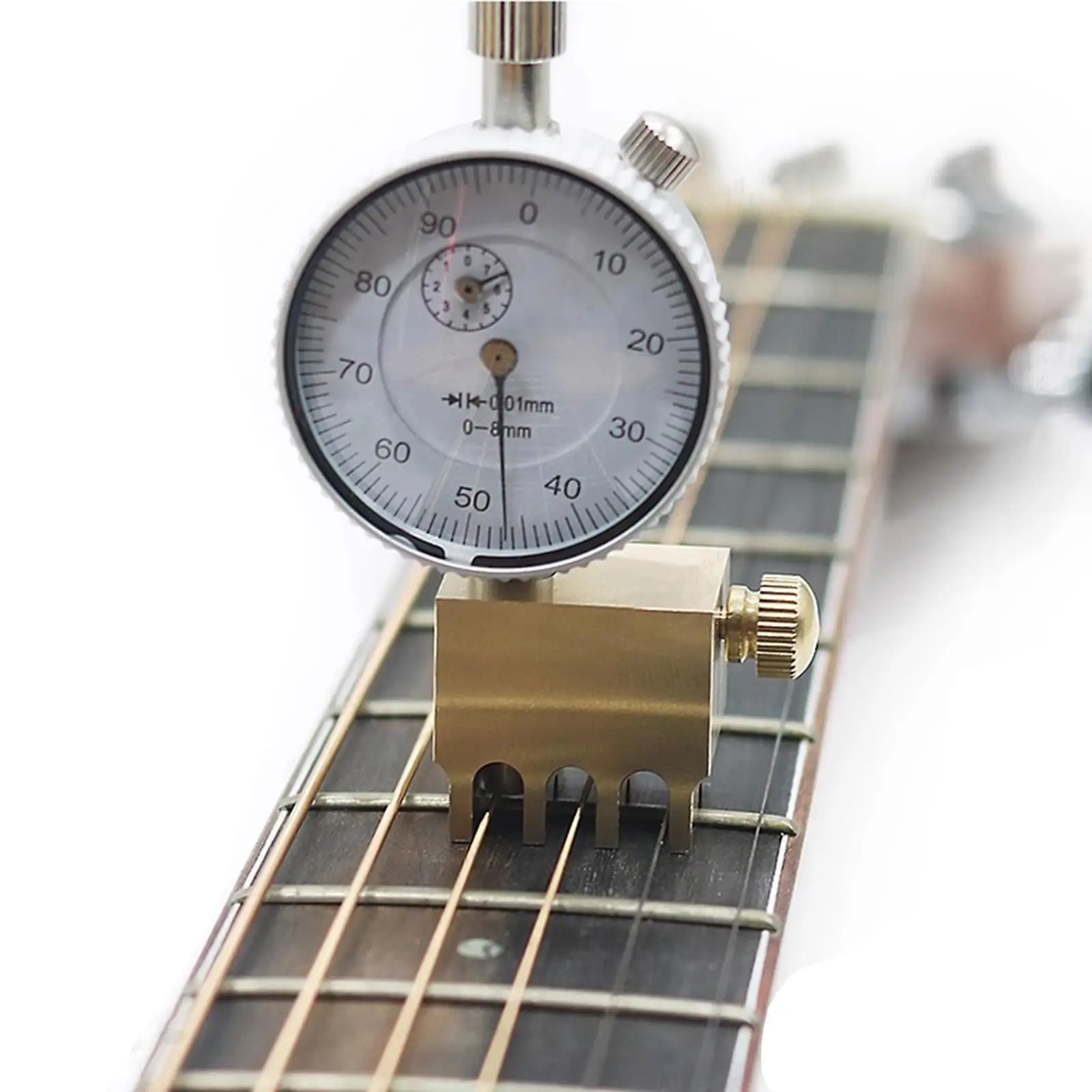 Guitar String Height Measurement Gauge Digital Display Ruler Professional Action Tool for Acoustic Electric Guitar