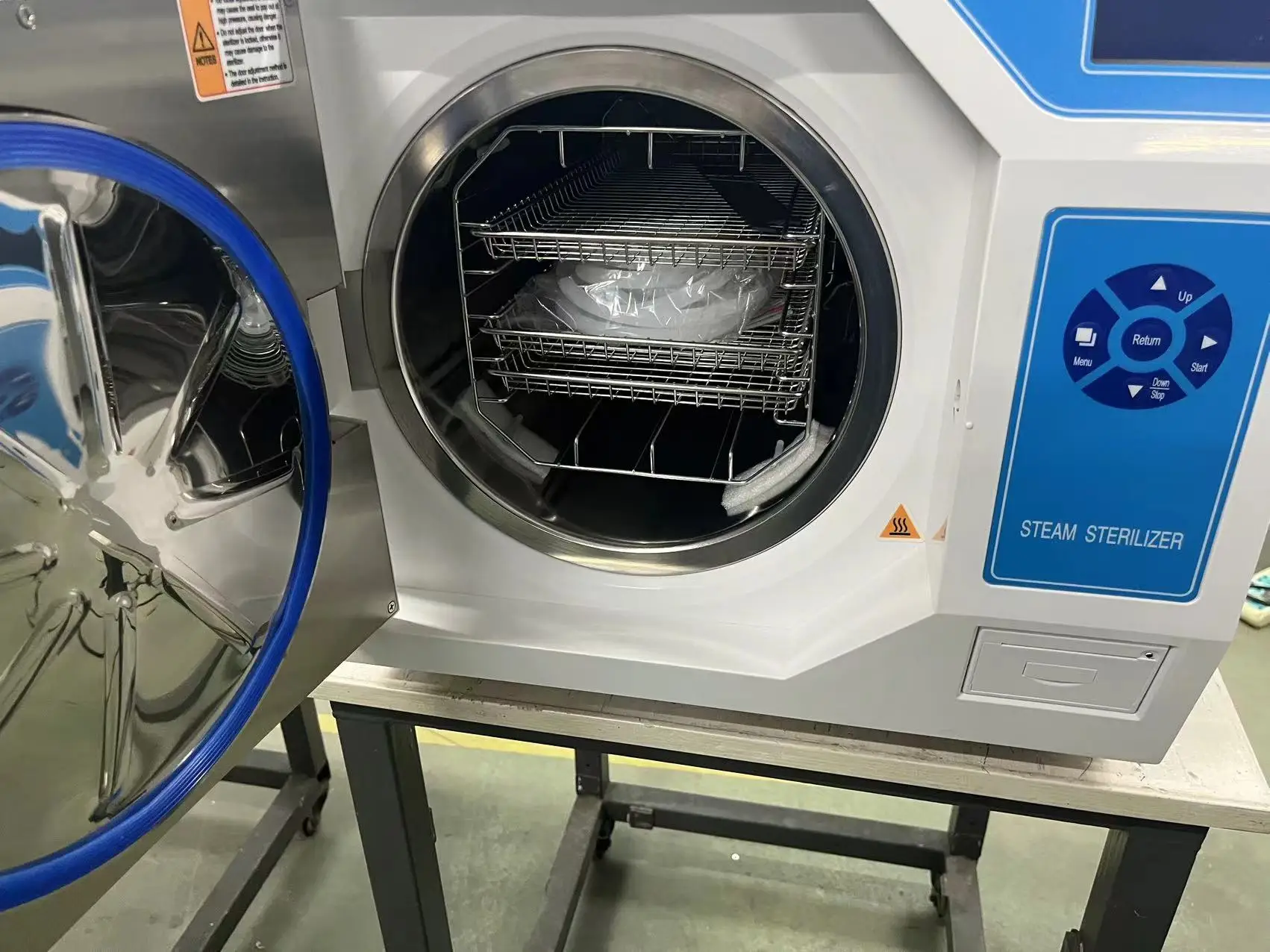 Veterinary Equipment Class B Tabletop Steam Autoclave Pre Vacuum Sterilizer Su/rgical Instrument Sterilizer D/ental C/linic