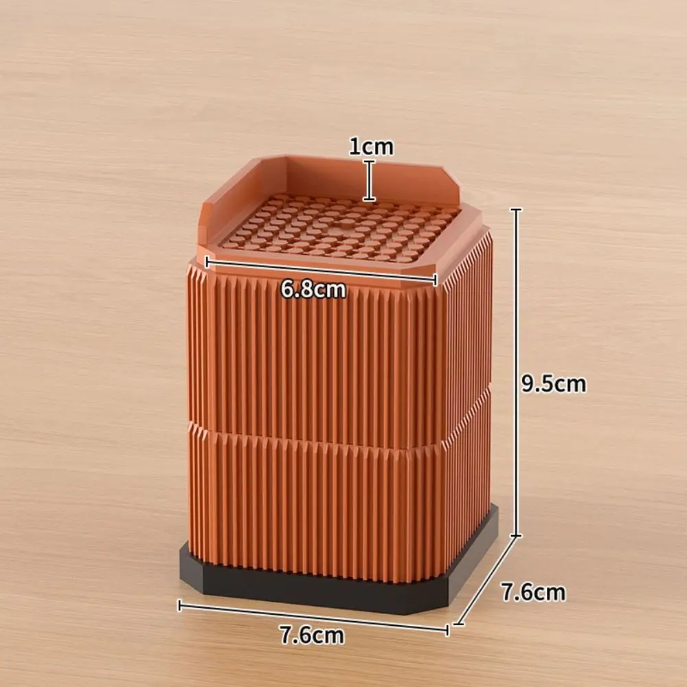 High Quality Heavy-Duty Furniture Foot Pad Square Adjustable Bed Lifter Non-slip Bed Lifts Risers Desk Sofa Chair Legs