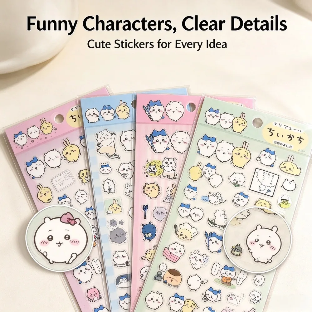 Healing Emoji Stickers, Cute Self-Stickable Art, Handmade Decorative Stickers, Thermos Cup Phone and Notebook Stickers
