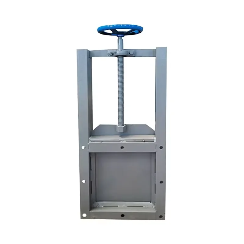 Flexible Installation Manual Control Flange Connection High Temperature Discharge Electric Plug-in 220V/380V Slide Sewer