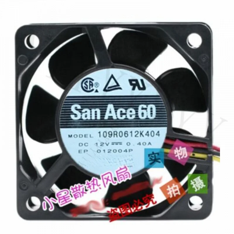 

Y+ FOR SANYO 6025 6CM 109R0612K404 12V 0.40A high airflow cooling fan