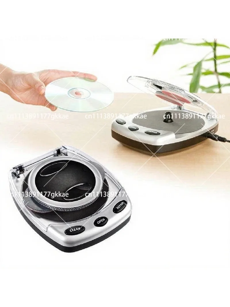CD DVD Disc Cleaner Electric Automatic Disc Repair Machine for Scratched Discs