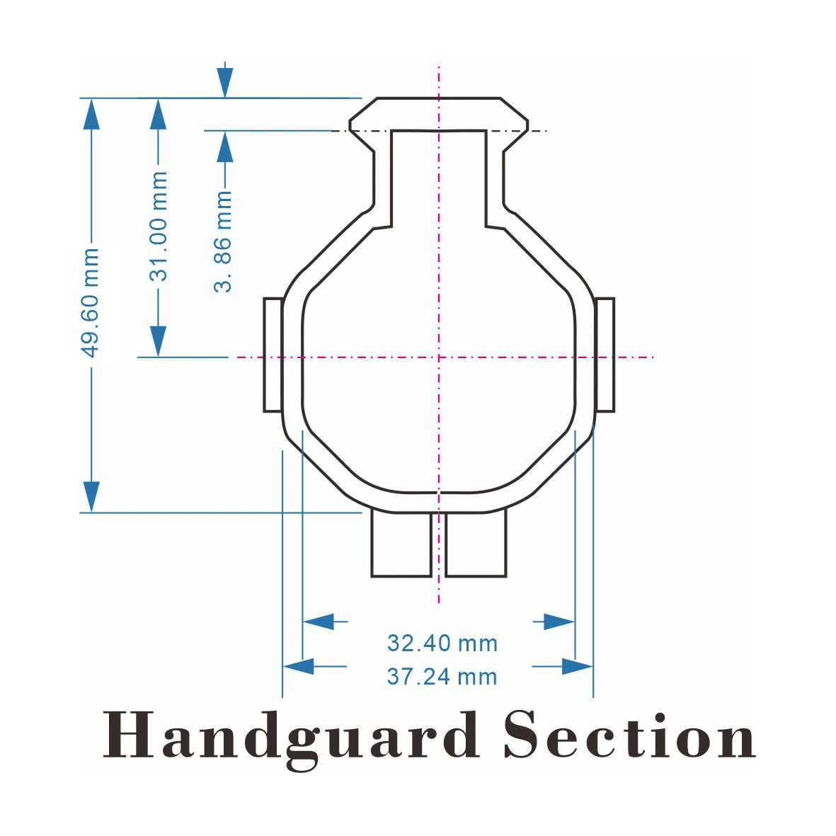 SKWGEAR Guardamanos AR15 Keymod M-LOK Free-Float Aluminio Picatinny - imagen 5